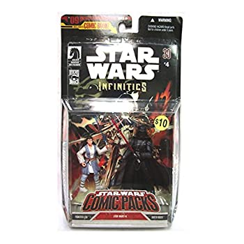 【中古】【インポート品・未当て嵌める】Star Wars 3.75 Expanded Universe Leia Jedi vs Darth