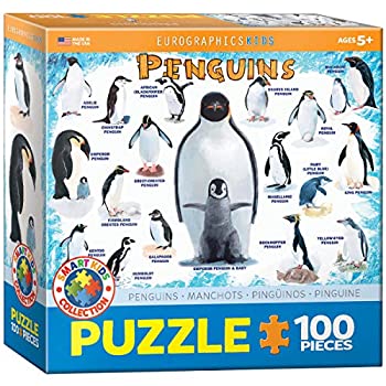 【中古】【輸入品・未使用】Eurographics ペンギン 100ピース パズル