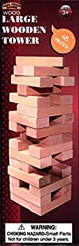 【中古】【39shop】【輸入品・未使用】Large★Wood Tower Game 48 pieces by Forever Toys(新古品)|アトリエ絵利奈