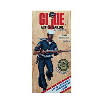 【中古】【39shop】【輸入品・未使用】Hasbro★G.I. Joe アフリカンアメリカン アクションセーラー第二次世界大戦記念 12インチ アクションフィギュア（新古品）｜アトリエ絵利奈