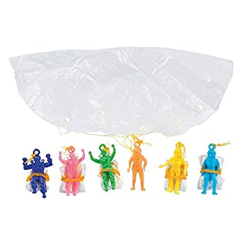 【中古】【輸入品・未使用】(ファンエクスプレス) Fun Expressパラシュート部隊フィギュア ビニール製 72個セット 1-Pack of 72 FNEIN-39/1168
