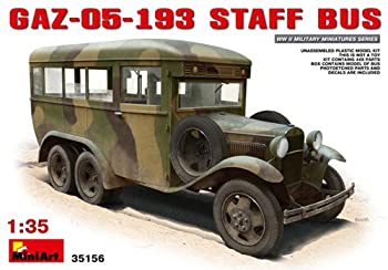 【中古】【39shop】【輸入品・未使用】ミニアート★1/35 GAZ-05-193スタッフバス プラモデル（新古品）｜アトリエ絵利奈