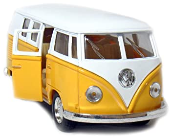 【中古】【39shop】【輸入品・未使用】5★Die-cast 1962 VW Classic Bus 1/32 Scale (Yellow) Pull Back n Go Action. by 5 Die-cast Vehicles（新古品）｜アトリエ絵利奈