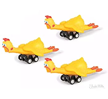 【中古】【輸入品・未使用】Archie McPhee Racing ゴム製ニワトリ 3点セット|アトリエ絵利奈