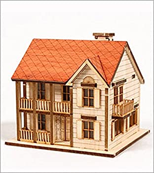 (未使用･未開封品)　木製模型キット 大きな庭があるガーデンハウスA / YM633 v1yptgt Amazon | 木製模型キット 大きな庭があるガーデンハウスA