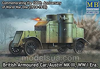 【中古】【39shop】【輸入品・未使用】マスターボックス★MSB72007 1/72 WWI イギリス軍 オースティンMk.III 装甲車 プラモデル（新古品）｜アトリエ絵利奈