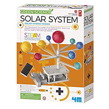 【中古】【39shop】【輸入品・未使用】4M★グリーンサイエンス回転太陽系キッズサイエンスキット（新古品）｜アトリエ絵利奈