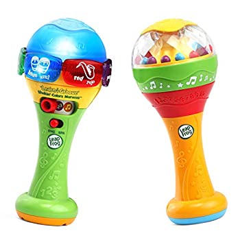 【中古】【インポート品・未当て嵌める】LeapFrog Learn \u0026 Groove シェイキンカラー マラカス マルチ色つや