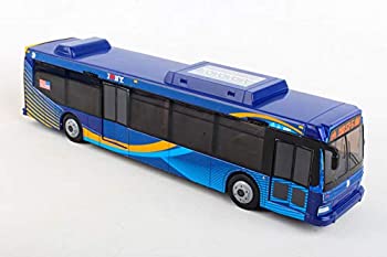 【中古】【輸入品・未使用】Daron MTA 11インチ シングルバス ニューブルー リバリー 摩擦 ローリング|アトリエ絵利奈