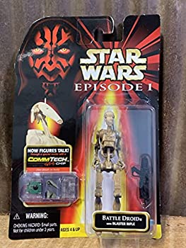 【中古】【輸入品・未使用】Star Wars: Episode 1 Battle Droid (Dirty) Action Figure