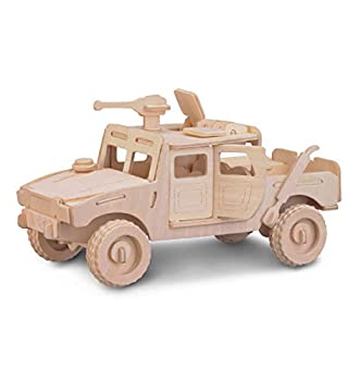 【中古】【39shop】【輸入品・未使用】H1★LR 3D Wooden Puzzle Wood Craft Construction Hobby Kit Model Military Humvee（新古品）｜アトリエ絵利奈