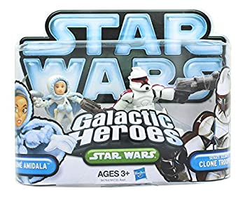 【中古】【39shop】【輸入品・未使用】Star★Wars: Galactic Heroes 2010 Padme & Senate Security Clone Trooper Action Figure 2-Pack（新古品）｜アトリエ絵利奈