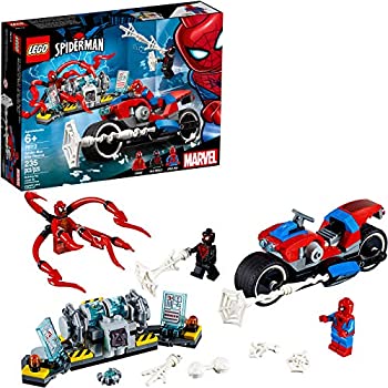 【中古】【インポート品・未当て嵌める】LEGO Marvel Spider-Man: Spider-Man Bike Rescue 76113 Building Kit (235 Piece)