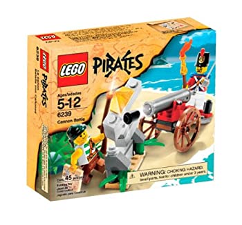 【中古】【インポート品・未当て嵌める】LEGO Pirates Cannon Battle (6239) ブロック-おもちゃ-セット