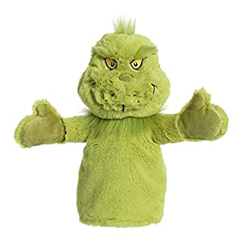 【中古】【インポート品・未当て嵌める】Aurora - Dr Seuss - 10in グリンチ ハンドパペット