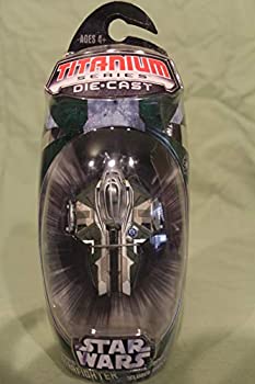 【中古】【インポート品・未当て嵌める】TITANIUM SERIES STAR WARS 3INCH VEHICLES - JEDI STARFIGHTER by Hasbro