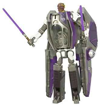 【中古】【39shop】【輸入品・未使用】Star★Wars Transformers Mace Windu & Episode 3 Jedi Starfighter(新古品)|アトリエ絵利奈