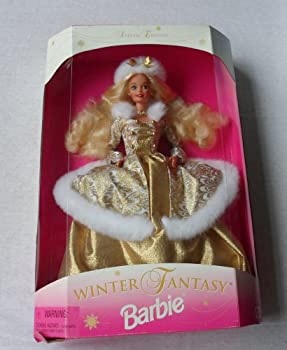 【中古】【インポート品・未当て嵌める】1995 Winter Fantasy Barbie Blonde - Sam\u0027s Club Exclusive
