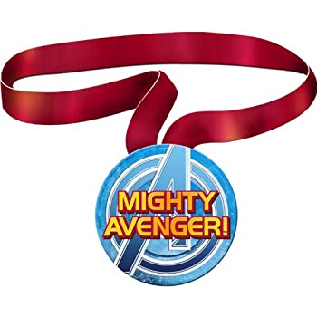 【中古】【輸入品・未使用】Marvel Avengers Assemble Guest of Honor Medal - Party Supplies by Hallmark