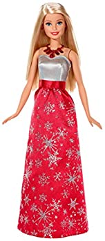 【中古】【輸入品・未使用】Holiday Barbie 2017 Doll in Snowflake Dress