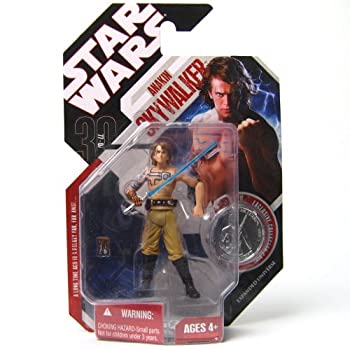 【中古】【輸入品・未使用】STAR WARS ANAKIN SKYWALKER CLONE WARS with TATTOOS 30th Anniversary with Coin