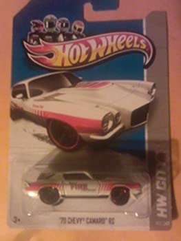 【中古】【輸入品・未使用】Hot Wheels 2012-163 HW City '70 Chevy Camaro RS WHITE (Kokomo Fire Dept) 1:64 Scale