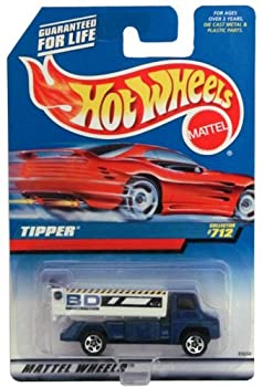 【中古】【輸入品・未使用】Mattel Hot Wheels 1998 1:64 Scale Blue Tipper Die Cast Truck Collector #712