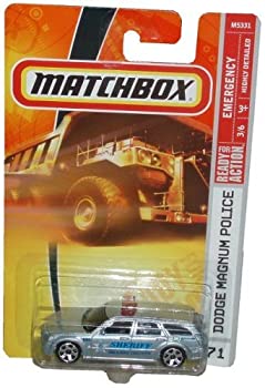 【中古】【39shop】【輸入品・未使用】Mattel★Matchbox 2007 MBX Emergency Vehicle 1:64 Scale Die Cast Metal Car # 71 - Brazos County Sheriff Silver Dodge（新古品）｜アトリエ絵利奈 11,060円