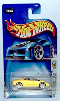 【中古】【輸入品・未使用】Hot Wheels 2003-043 First Editions Yellow Lamborghini Murcielago 1:64 Scale