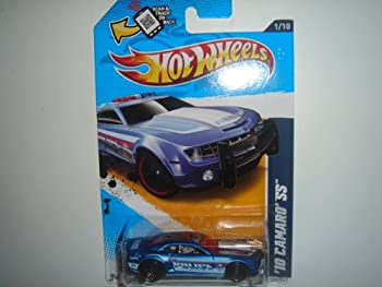 【中古】【輸入品・未使用】2012 Hot Wheels KMart Exclusive HW City Works '10 Camaro SS Blue #131/247
