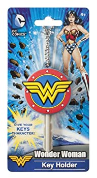 【中古】【39shop】【輸入品・未使用】DC★ワンダーウーマン ロゴ キーホルダー キーキャップ（新古品）｜アトリエ絵利奈