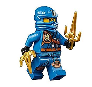 【中古】【輸入品・未使用】[レゴ]LEGO Ninjago Minifigure Jay Zukin Robe Jungle Blue Ninja with Dual Gold Sai 3260822 [並行輸入品]