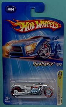 【中古】【インポート品・未当て嵌める】Mattel Hot Wheels 2005 1:64 Scale Silver Airy 8 Die Cast Motorcycle #004 車-おもちゃ-乗り物のおもちゃ