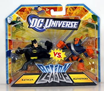 【中古】【39shop】【輸入品・未使用】DC★Universe 2.25 inch Mini Action League 2-Pack - Batman vs. Deathstroke（新古品）｜アトリエ絵利奈