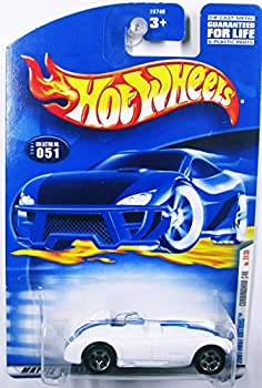 【中古】【輸入品・未使用】Hot Wheels 2001 First Editions Cunningham C4R 31/36 051 WHITE Convertible 1:64 Scale