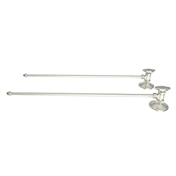【中古】【39shop】【輸入品・未使用】(Satin★Nickel) - Brasstech 493/15S 1.3cm Compression by 1cm O.D. Lavatory Supply Kit Satin Nickel(新古品)|アトリエ絵利奈