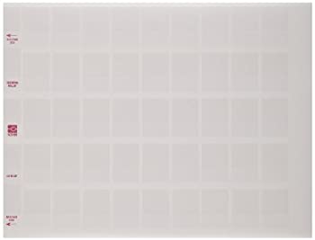 【中古】【輸入品・未使用】Brady JET-30-117-2 0.95 Width x 1.38 Height B-117 Self-Laminating Vinyl White/Translucent Ink Jet Printable Label by Brady