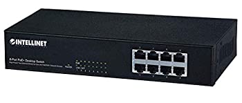 【中古】【インポート品・未当て嵌める】INTELLINET 8-Port PoE+ Desktop Switch (560764)