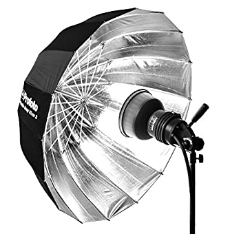【中古】【インポート品・未当て嵌める】Profoto 活動写真映画化用コウモリ傘 コウモリ傘 ディープ しろがね色 S 85糎 100984