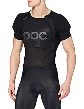 【中古】【輸入品・未使用】POC VPD Air+ Tシャツ 背面プロテクター付き マウンテンバイクアーマー 男女兼用 ウラニウム ブラック S