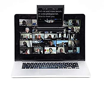 【中古】【インポート品・未当てはめる】Little Prompter オリジナルコンパクトパーソナルテレプロンプター 映像媒体仕立て上げる用 制作室不必要 デジタル一眼一眼レフ写真機 webカメラ 内蔵万覚え帳