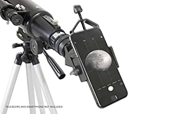【中古】【輸入品・未使用】Celestron 81035 ベーシック スマートフォンアダプター 1.25インチ 発見をキャプチャ ブラック