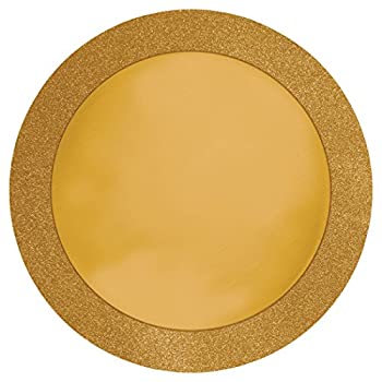 【中古】【輸入品・未使用】Gold Glitz Prismatic Placemats ゴールドの輝きプリズムランチョン♪ハロウィン♪クリスマス♪
