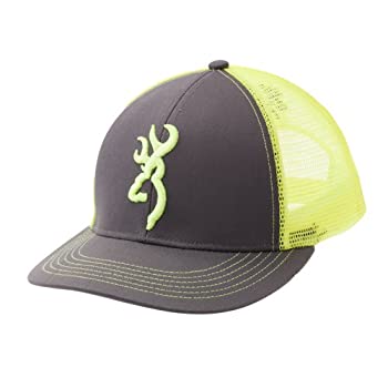 【中古】【輸入品・未使用】Browning フラッシュバックキャップ チャコール/ネオングリーン 308177541