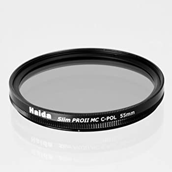 【中古】【インポート品・未当て嵌める】Haida 55?粍か細いPROII multi-coated Circular Polarizer c-pol水漉し