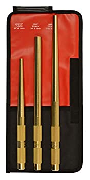 【中古】【輸入品・未使用】Mayhew MAY61365 3-Piece Heavy Duty Brass Punch Set