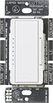 【中古】【インポート品・未当て嵌める】Lutron Maestro 600W マルチ位置／単極 デジタル漸移調光器 MSC-1000M-SW 1