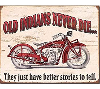 【中古】【輸入品・未使用】Indian - Better Stories Tin Sign 16x12