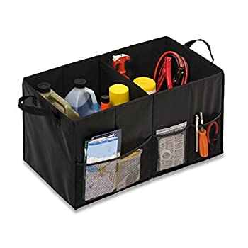 【中古】【輸入品・未使用】Honey-Can-Do International SFT-01166 Black Folding Trunk Organizer