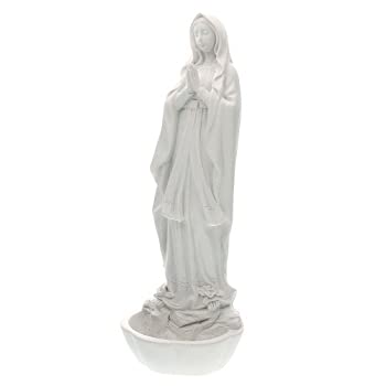 【中古】【輸入品・未使用】20cm White Madonna Rosary Holder